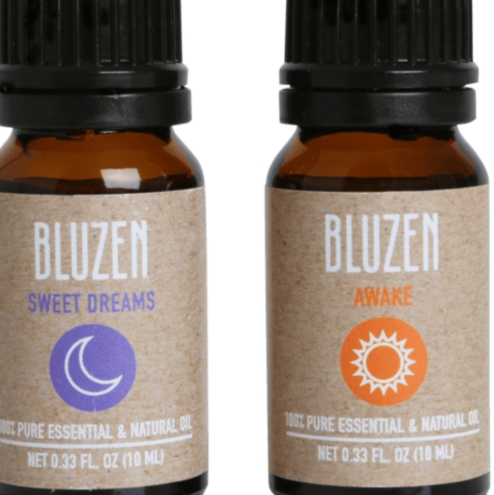 Bluzen Mind & Mood 2 Pack 100% Pure Essential & Natural Oils